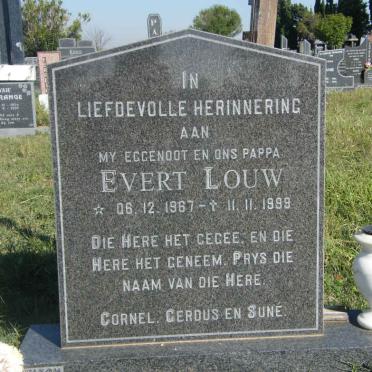 LOUW Evert 1967-1999