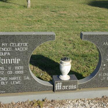 MARAIS Jannie 1908-1988 &amp; Truia 1913-1996