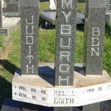 MYBURGH Ben 1950- &amp; Judith 1951-1990