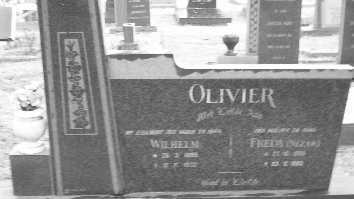 OLIVIER Wilhelm &amp; Freda