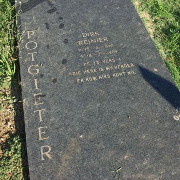 POTGIETER Dirk Reinier 1967-1989