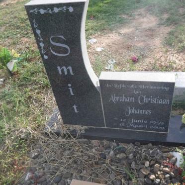 SMIT Abraham Christiaan Johannes 1959-2009