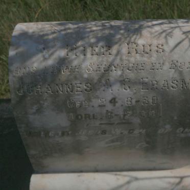 ERASMUS Johannes A.C. 1930-1930