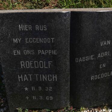 HATTINGH Roedolf 1932-1969