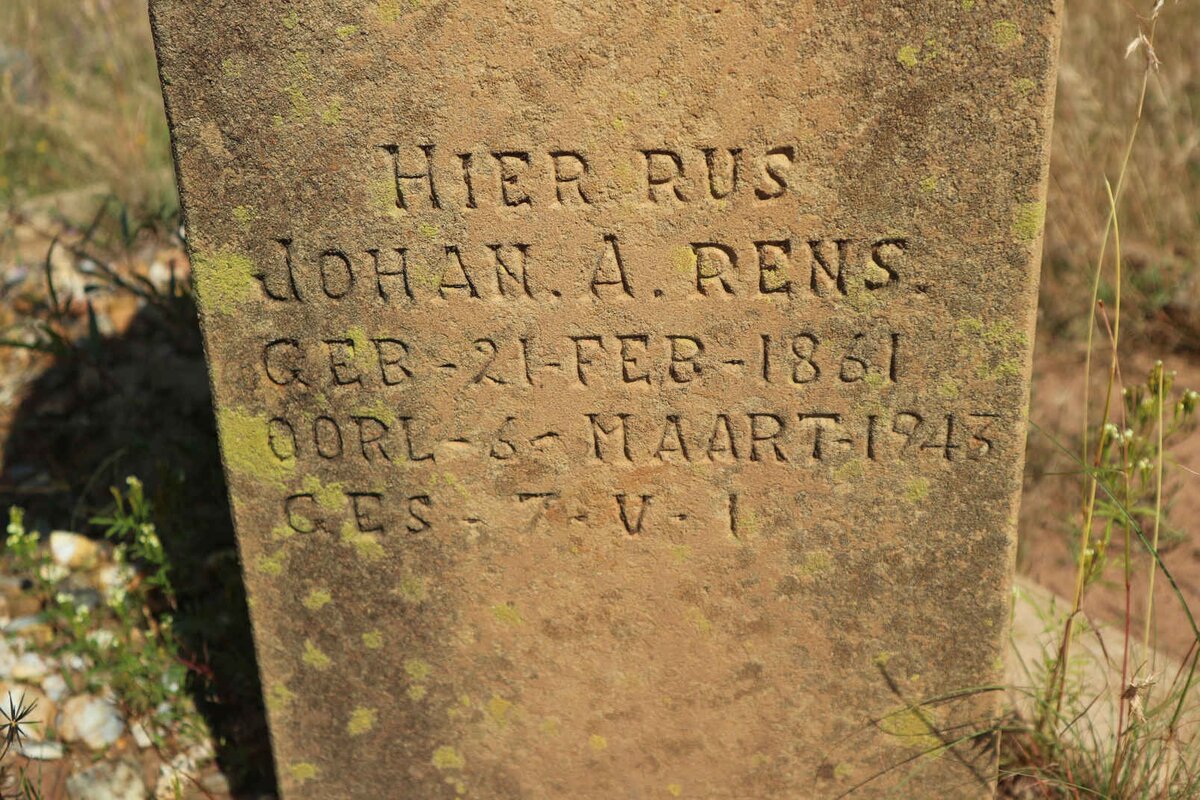 RENS Johan A. 1861-1943