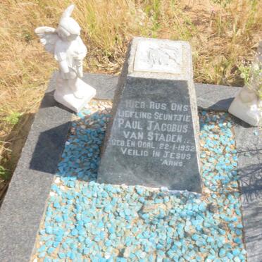 STADEN Paul Jacobus, van 1952-1952