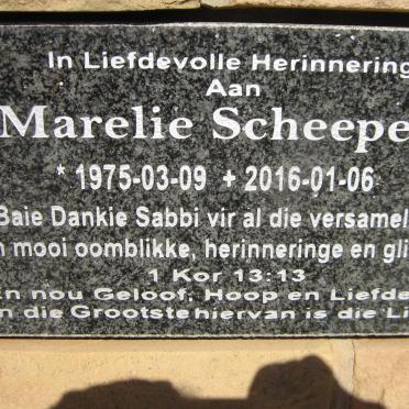 SCHEEPERS Marelie 1975-2016