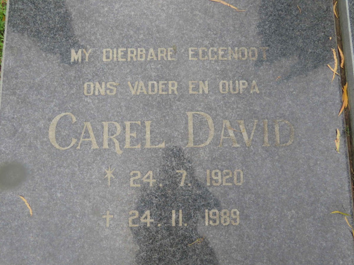 AUCAMP Carel David 1920-1989