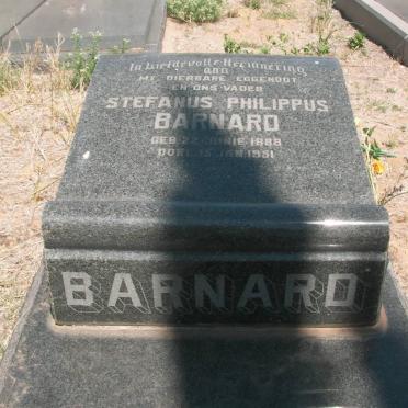 BARNARD Stefanus Philippus 1888-1951