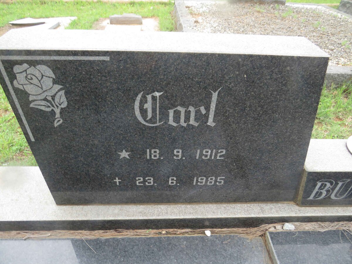 BURGER Carl 1912-1985 