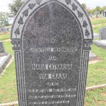 GRAAN Maria Catharina, van nee NEL 1906-1953