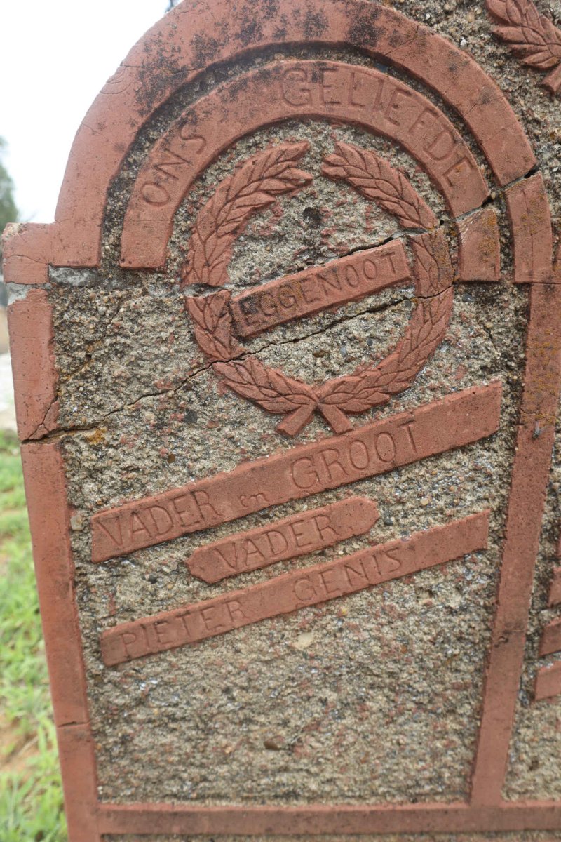 GENIS Pieter &amp; Anna Maria Glaudina VAN ZYL