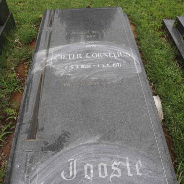 JOOSTE Pieter Cornelius 1928-1971