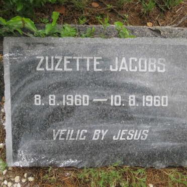 JACOBS Zuzette 1960-1960