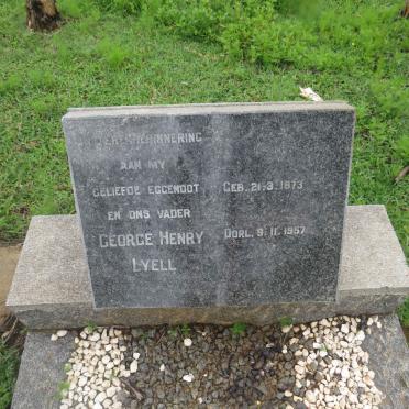 LYELL George Henry 1873-1957