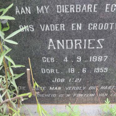 NAUDE Andries 1887-1959 &amp; Martie 1894-1982