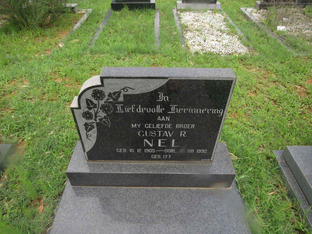 NEL Gustav R. 1905-1992