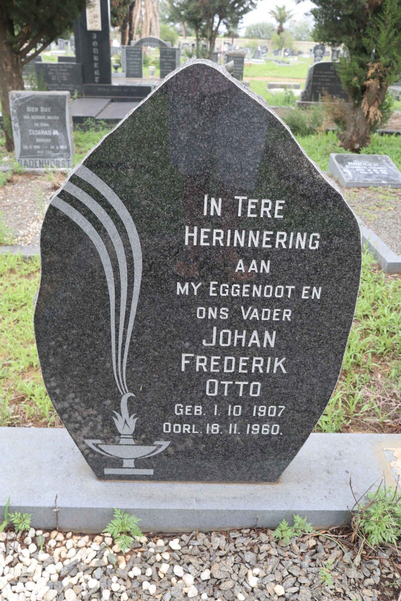OTTO Johan Frederik 1907-1960