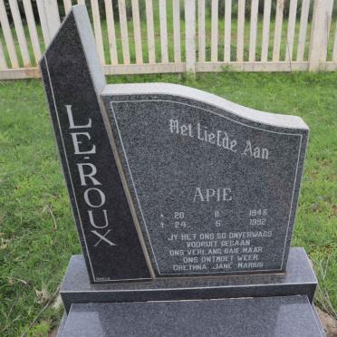 ROUX Apie, le 1946-1992