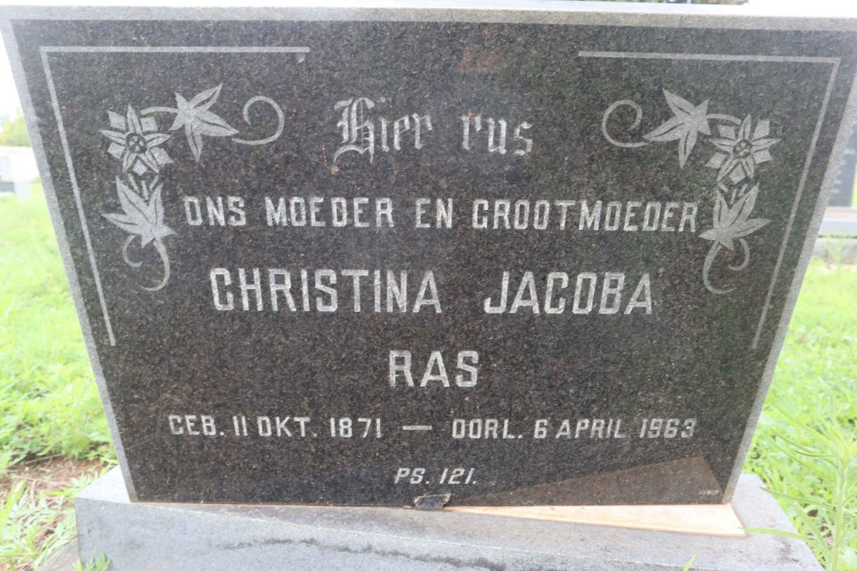RAS Christina Jacoba 1871-1963