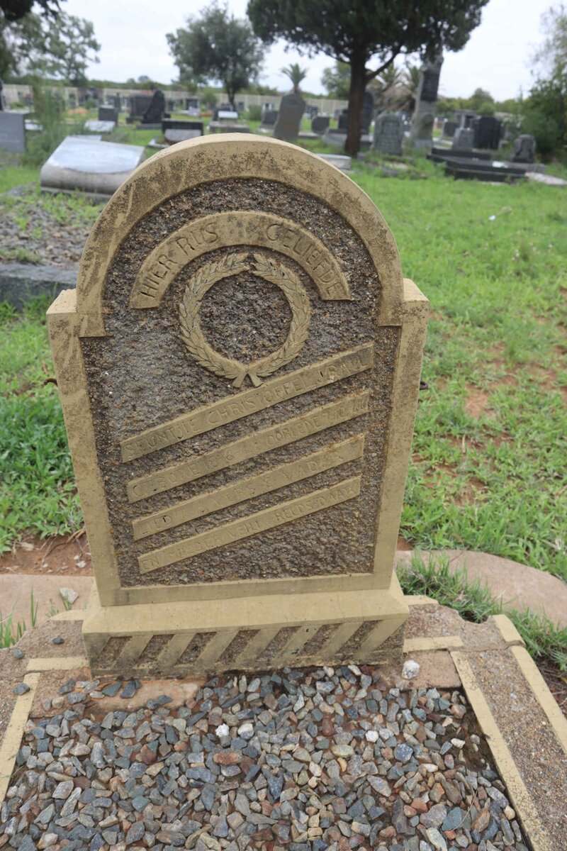 RALL Christoffel J. 1942-1944