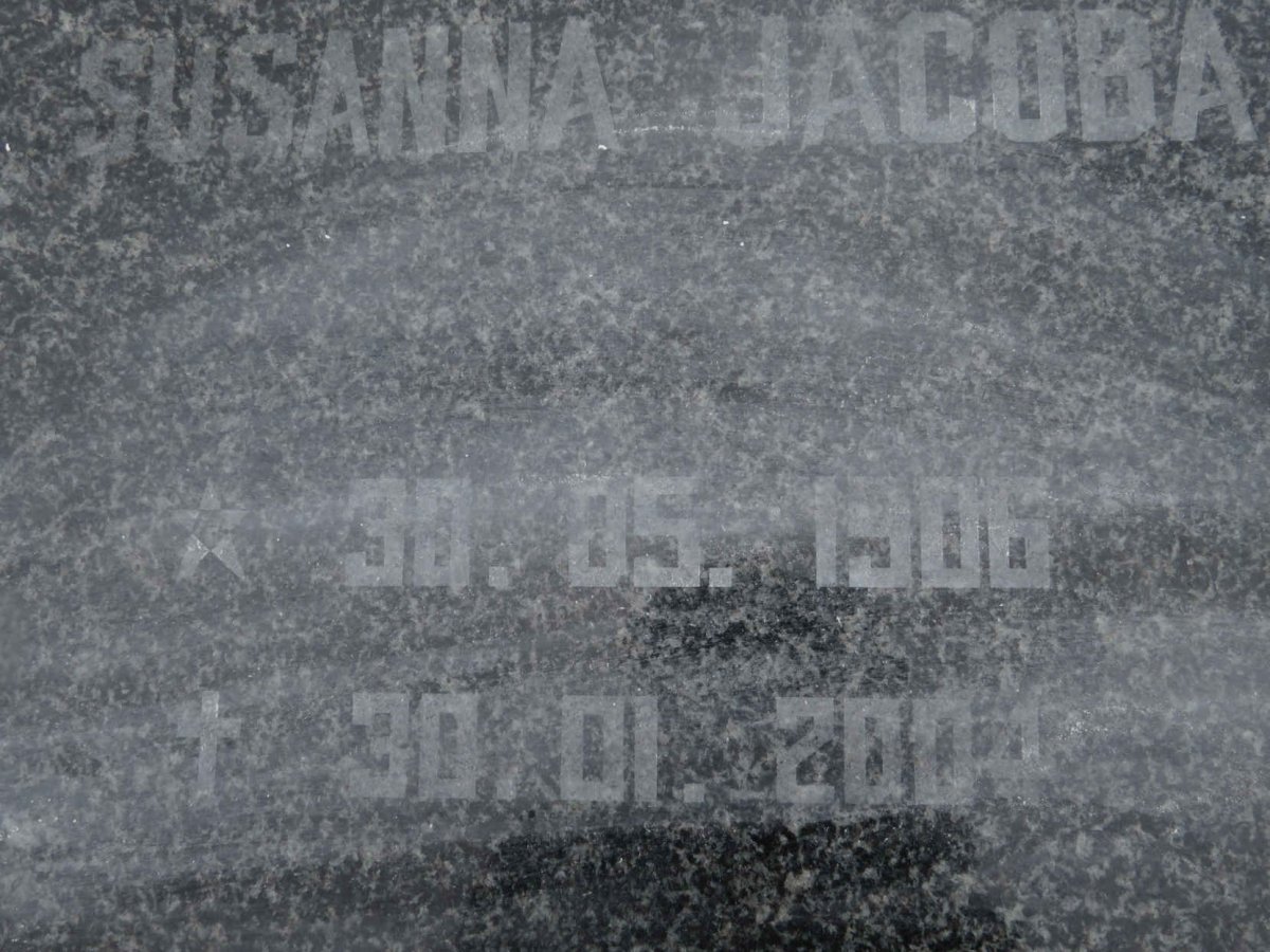 STRAUSS Susanna Jacoba 1906-2004