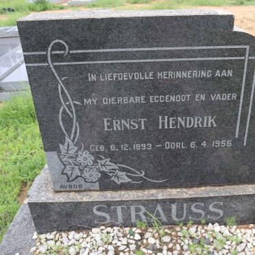 STRAUSS Ernst Hendrik 1893-1955