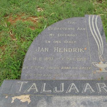TALJAARD Jan Hendrik 1897-1952