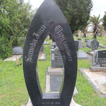 UYS Samelia Joan nee BRITZ 1942-1962