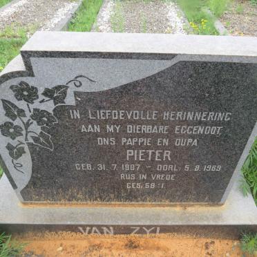ZYL Pieter, van 1907-1969