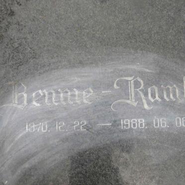 ? Bennie 1970-1988