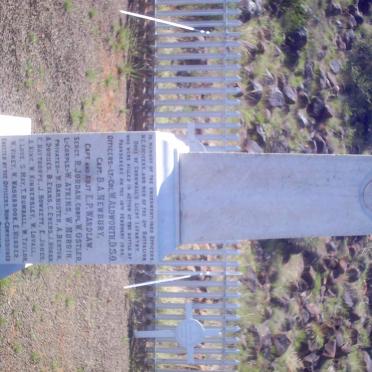 1. Monument of unmentioned officers and N.C. Officers