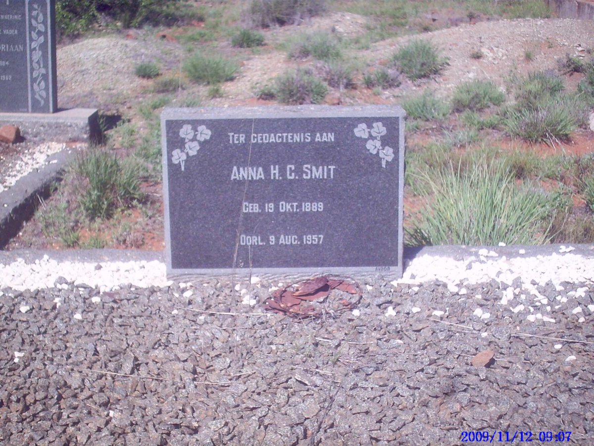 SMIT Anna H.C. 1889-1957