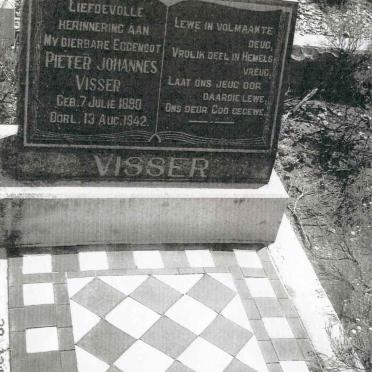 VISSER Pieter Johannes 1890-1942 