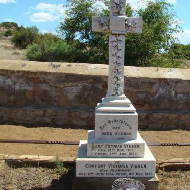 VISSER Gert Petrus 1819-1979 &amp; Comfort Victoria PLEWMAN 1837-1896