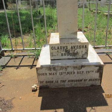 BRODIE Gladys Ayesha -1888