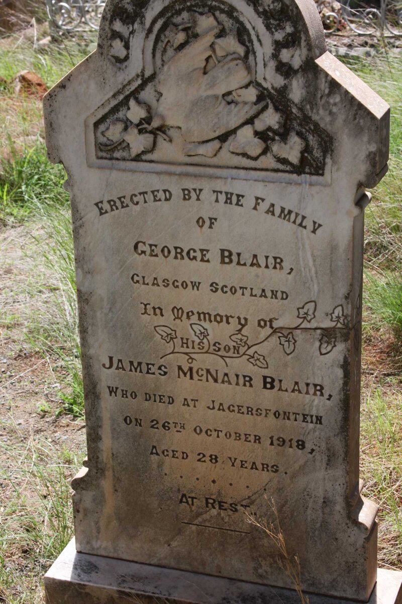 BLAIR James McNair -1918