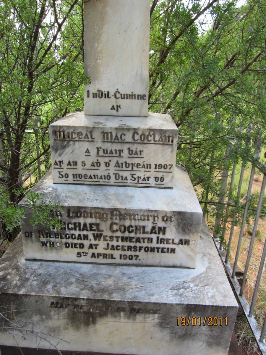 COCHLAN Michael -1907