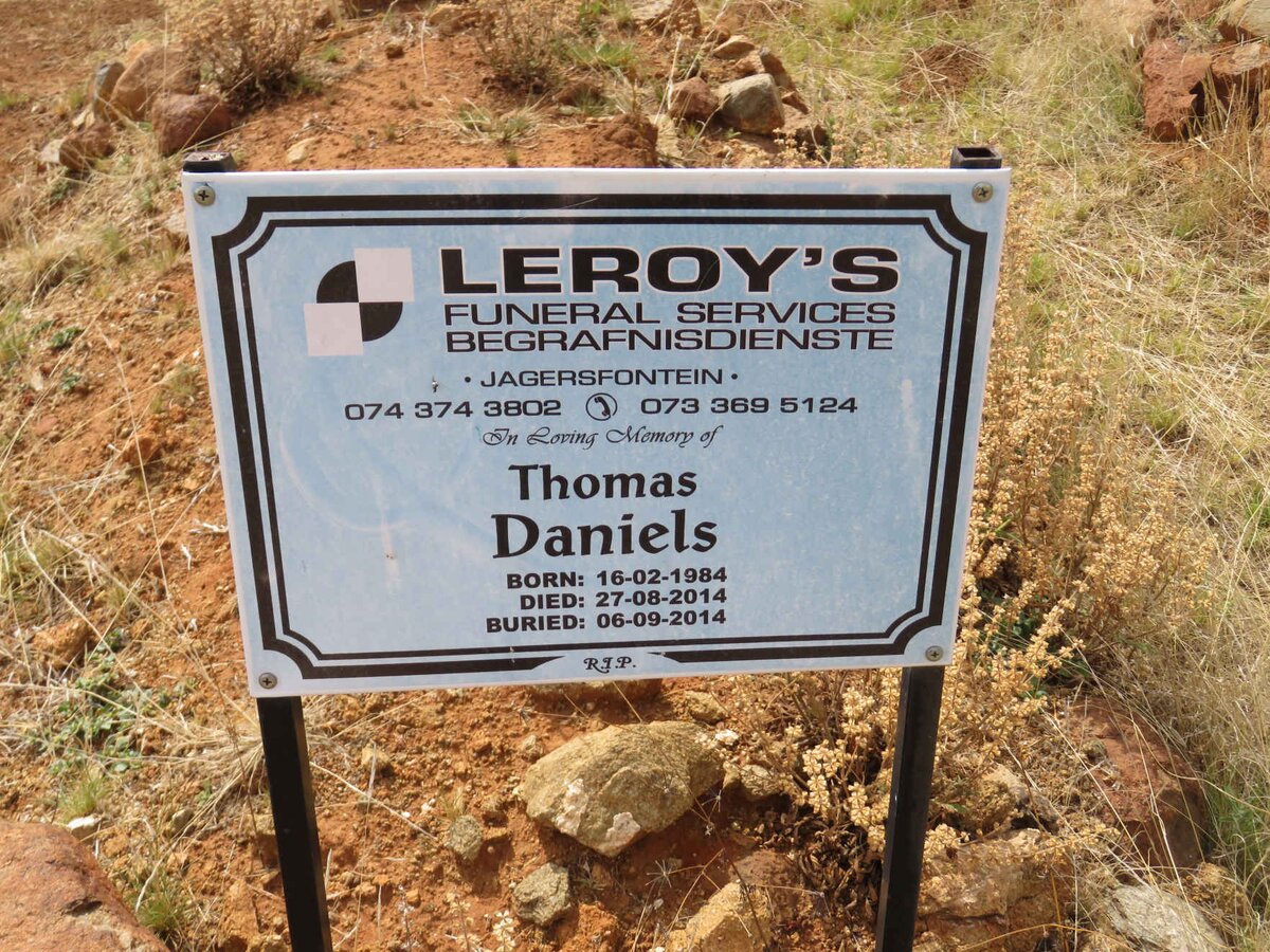 DANIELS Thomas 1984-2014