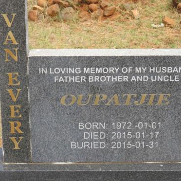 EVERY Oupatjie, van 1972-2015