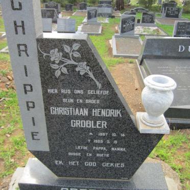 GROBLER Christiaan Hendrik 1967-1985