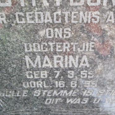 STRYDOM Marina 1959-1959