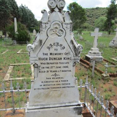 KING Hugh Duncan -1900