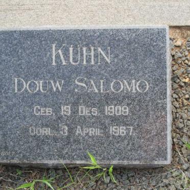 KUHN Douw Salomo 1909-1967