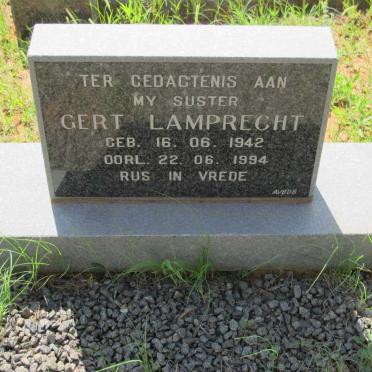 LAMPRECHT Gert 1942-1994