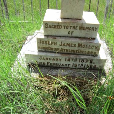 MOLLOY Joseph James 1878-1904