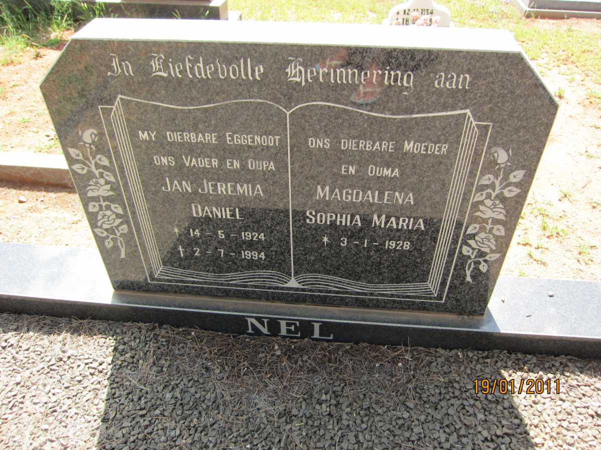 NEL Jan Jeremia Daniel 1924-1994