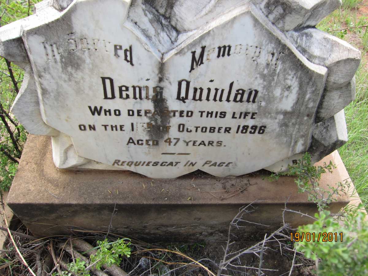 QUINLAN Denis -1896