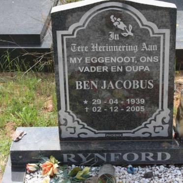 RYNFORD Ben Jacobus 1939-2005