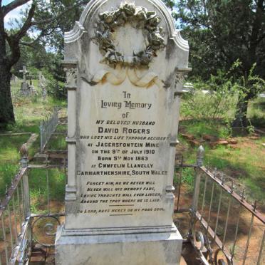 ROGERS David 1863-1910